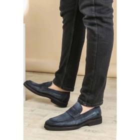 Resim Fast Step Hakiki Deri Erkek Klasik Ayakkabı 403Ma319 