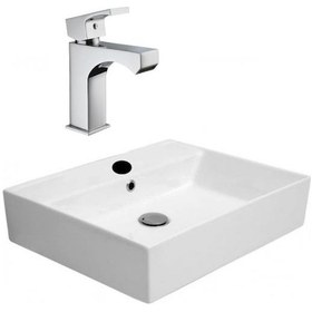 Resim Alvit Gpd Fuego 38 x 50 Tezgahüstü Setüstü Lavabo 