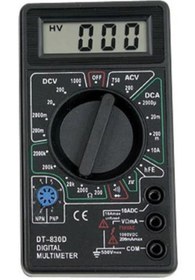 Resim Genel Markalar Dt-830d Dijital Ölçü Aleti Multimetre Siyah - Multimetre - 2 Yıl 