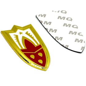 Resim BsElektronik Etiketçilere Özel İthal Direk Arma Gold Tasarım Yapışkanlı Model 10x4 cm 