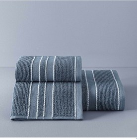 Resim Taç Butik Doğu Ekspresi Pamuk Banyo Havlusu Mavi 70x140 000000001500223873 Mavi 