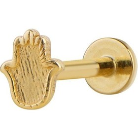 Resim Goldkupe Fatma Ana Eli Altın Piercing-6453 