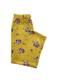 Resim Kadın Panda Desenli Pijama Altı Milan - 106 Sarı 