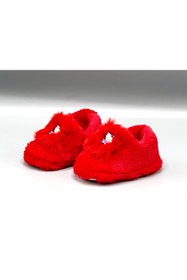 Resim Jackers Unisex Çocuk Tüylü Peluş Pofuduk Figürlü Panduf 