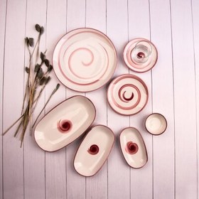 Resim Marianna Aura 36 Parça Kahvaltı Takımı Pembe 