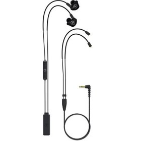 Resim MP-240 BTA Bluetooth Bağlantılı In-Ear Siyah Monitör Kulaklık 