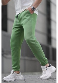 Resim Madmext Yeşil Basic Lastikli Eşofman Altı 6524-yeşil Yeşil 