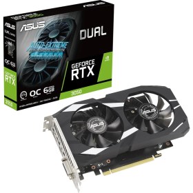 Resim Asus DUAL-RTX3050-O6G, 6gb, Gddr6, 96BIT, 1xhdmı, 1xdp, 1xdvı Gamıng Ekran Kartı 