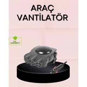 Resim Kışın Isıtıcı Yazın Soğutucu Araç Fanı 