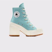 Resim Converse Chuck 70 De Luxe Heel Kadın Mavi Platform Sneaker Düz A08279c Mavi 