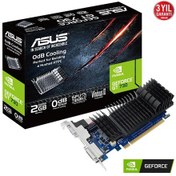 Resim Asus Gt710-sl-2gd5-brk-evo 2gb Ddr5 64bit 1xd-sub 1xhdmı 1xdvı 