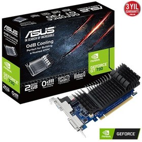 Resim Asus Gt710-sl-2gd5-brk-evo 2gb Ddr5 64bit 1xd-sub 1xhdmı 1xdvı 