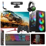 Resim Zeiron GPX40 i5-3470 16 GB 1 TB 256GB GT730 23.8" Curved Masaüstü Oyuncu Bilgisayar 