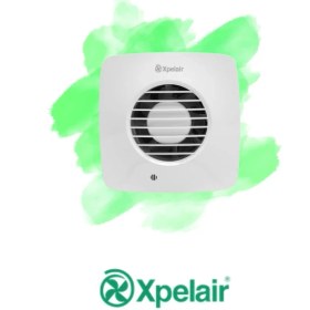 Resim Xpelair C4SR Banyo Fanı Kare/Yuvarlak | Sessiz, Hız Seçimli, Kolay Değişim, Enerji Tasarruflu 