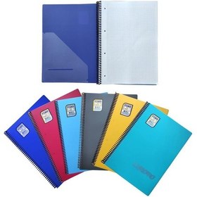 Resim Gıpta Chromo 60 Yp. A4 Spiralli Pp. Kapak Defter Kareli 6'lı 