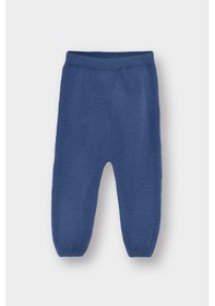 Resim Defacto Erkek Bebek 2li Takım Triko Çizgili Kazak Alt F2601a525aube105 Mavi-be105 