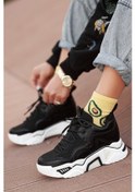 Resim Khayt Alice Fashion Hafif Kadın Spor Ayakkabı Siyah 