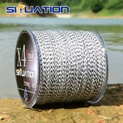 Resim SIIUATION Güçlü Örgü Çözeltisi PE Balıkçılık Hattı, 4-İplik Örgü, 164.59-182.88metre, 417.88-457.2metre, Leke Gidermez, Deniz Balıkçılığı, Akarsu Balıkçılığı ve Göl Balıkçılığı için, Pürüzsüz Uzun Atış, Avcılık ve Balıkçılık 