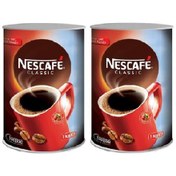 Resim Nescafe Classic Hazır Kahve 1 Kg Teneke X 2 Adet 