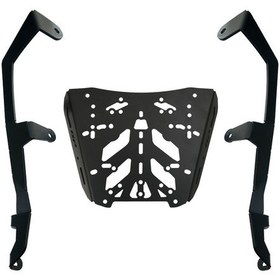 Resim Gp Kompozit Sym Adx 125 2023-2024 Uyumlu Arka Çanta Demiri Siyah 