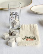 Resim Rakı Taşı - Kesede 8'li 