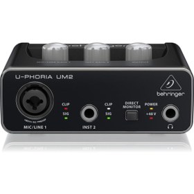 Resim Behringer Um2 Audiophile 2x2 Usb Ses Kartı 
