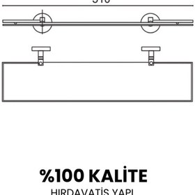 Resim Çelik Banyo Paslanmaz Pirinç Dilek Muhafazalı Etejer Gri 
