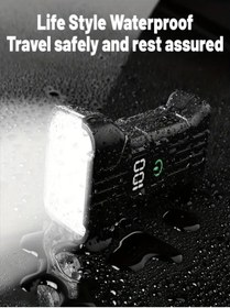 Resim egomobility Bisiklet Scooter 12 Ledli ışık ve korna 