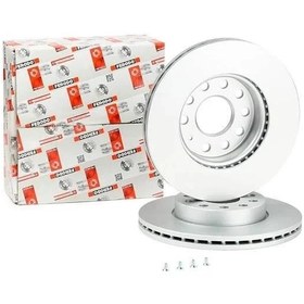 Resim Volkswagen Golf 7 2013 Model Sonrası Ön Fren Disk Takımı Ferodo Marka DDF2400C-1 