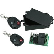 Resim Flybuy 12v 2 Kanal 433mhz Kablosuz Röle Modülü + 2 Adet Uzaktan Kumanda - Akıllı Ev Otomasyonu Seti 