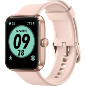 Resim Vestel Şık ve Fonksiyonel Çok Fonksiyonlu Pembe Akıllı Saat 2 Max 