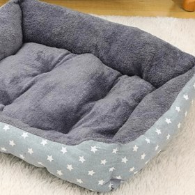 Resim Paw Portal Ekstra Yumuşak Kedi Köpek Yatağı - Gri / M (50 x 40 cm) 