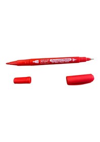Resim Kraf Asetat Kalemi Twin Çift Uçlu 250g Kırmızı 12 Li Kırmızı 