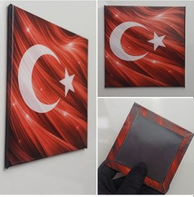 Resim Cosmic Snake - Kozmik Yılan - Güneş Gözlüklü Style - Buzdolap Magneti 