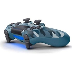 Resim PS4 Uyumlu Kablosuz Kol Blue Camouflage Oyun Kolu 