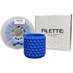 Resim Filetto Pla+ Filament 1.75mm 1 Kg - Mavi 