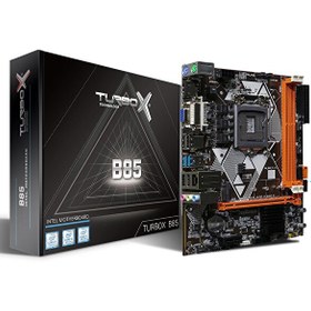 Resim Turbox WorkTeam B85(H81) Sata M2 DDR3 1600 MHz USB 3.0 VGA HDMI SES LAN 1150p 4.Gen Anakart 