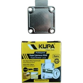 Resim Kupa Hırdavat Kupa Çekmece Kilidi - Kare 