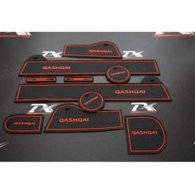 Resim Nissan Qashqai Dk Tuning J10 2006 2015 Araç Içi Silikon Kaymaz Ped Kaplama Seti 