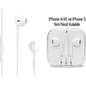 Resim iPhone 5 Kulaklık iPhone 5/5s Uyumlu 