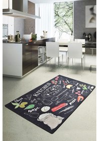 Resim Pızza Italıana Djt 140X190 Cm Mutfak Halısı 