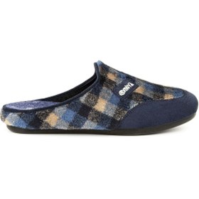 Resim Muya Tauri Anatomik Taban Kışlık Erkek Ev Terliği 