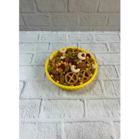 Resim Yuvarlak Çerezlik Sarı Şık Tasarım ve Kompakt Boyut 