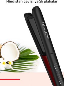 Resim Revlon Hindistan Cevizi Yağlı 25mm Saç Düzleştirici + Seyahat Çantası RVST2211PE 