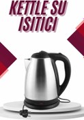 Resim ZERO LAND HN-SHOP Çelik Su Isıtıcı Kettle Dayanıklı Paslanmaz Çelik Uzun Ömürlü 