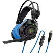 Resim Promate Vertux Bogota Mikrofonlu Stereo RGB Gürültü Önleyicili Oyuncu Kulak Üstü Kablolu Kulaklık 