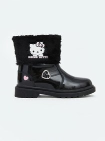 Resim LC Waikiki LCW STEPS Hello Kitty Baskılı İçi Kürklü Kız Çocuk Bot 