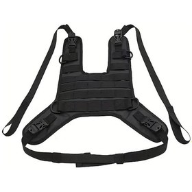 Resim Dashanshop Dayanıklı Çizilmeye Karşı Motosiklet Depo Yeleği Yan Cepli Siyah 