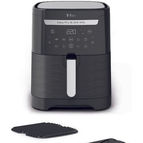 Resim Tefal Easy Fry & Grill EY8018 XXL Siyah Az Yağlı Fritöz 