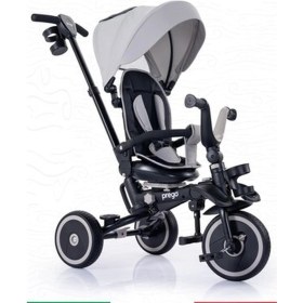 Resim Prego Happy Dino Plus 360 Dönebilen Koltuklu Tamamen Katlanabilir Çocuk Bisikleti-6458 Siyah 